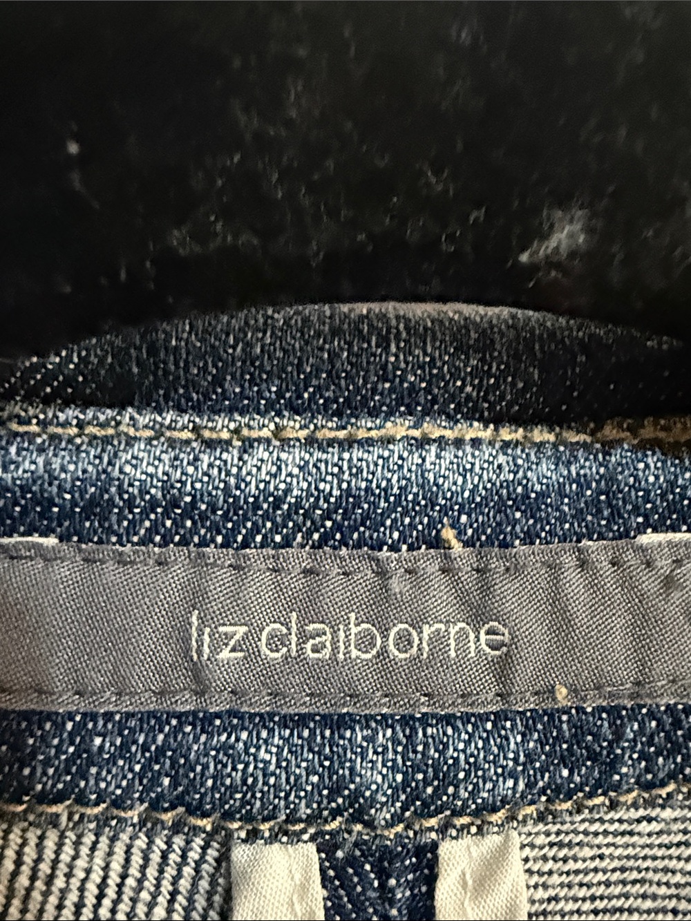 Liz Claiborne Medium Blue Denim Blazer Jacket - Picture 2 of 8